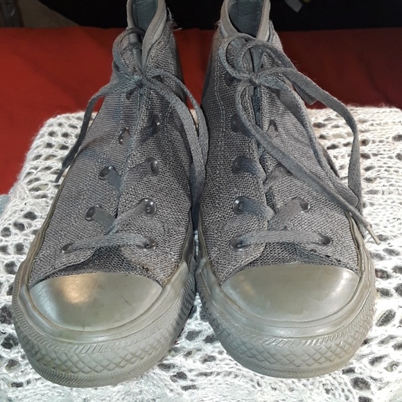 Converse All Stars Charcoal Grey Sz. 5Y - Picture 3 of 8